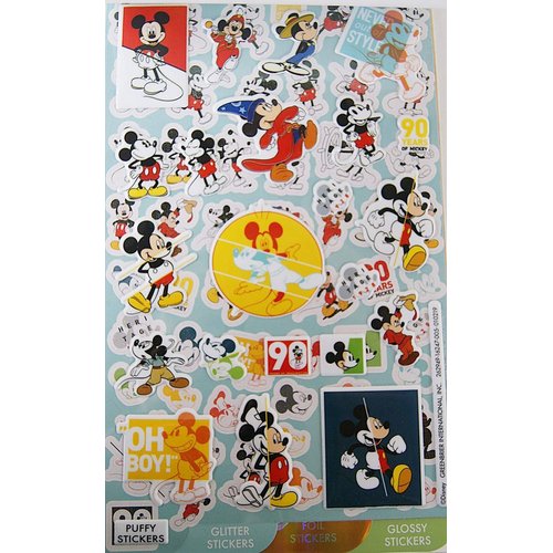 Sticker Collection Mickey Mouse Pad - Includes Over 150 Stickers