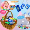 30 Pcs Mini Video Game Keychain Video Game Party Favors Small Video Game Keychains Bulk for Video Game Party Favors Gift Bag Filler