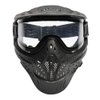 HK Army HSTL Goggle Paintball Airsoft Mask with Anti Fog Thermal Lens (Black/Clear Lens)