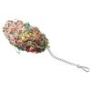 GetCoupon Parrot Toy, Grass Woven Colorful Tear Toy, Decompression Fun Pull Toy, Shredded Paper Toy, Bird Toys Cage Accessories