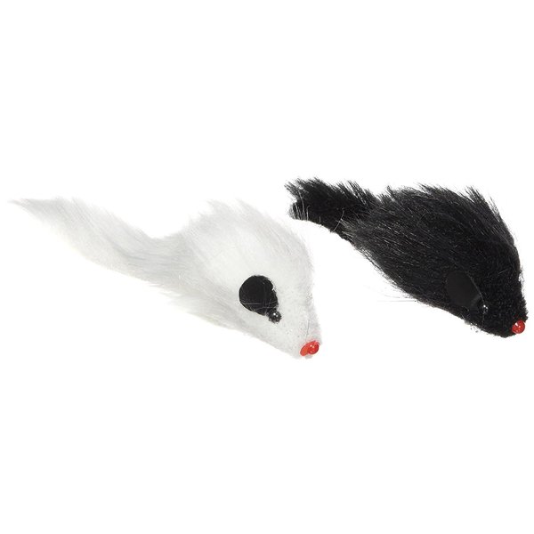 Ethical Pet Miami Mice Cat Toy (Twin Pack) [Set of 4]