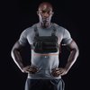 Fitdom Tactical Inspired Sports Utility Chest Pack. Chest Bag For Men With Built-In Phone Holder. This EDC Rig Pouch Vest is Perfect For Workouts, Cycling & Hiking