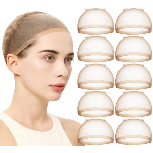 Teenitor HD Wig Cap, 20pcs Wig Cap Ultra Thin Wig Caps for Women, Wig Caps for Women HD Wig Caps,...