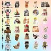 300 Pcs Funny Cat Stickers for Water Bottles| Kawaii Stickers Pack| Cute Cat Waterproof Stickers for Water Bottles Kindle Luggage Guitar Laptop| Vinyl Stickers for Kids Girls Teens Toddlers Adults