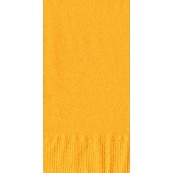 200 Harvest Yellow/School Bus Yellow Dinner / Hand Towel Napkins Plain Solid Colors