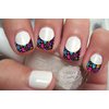 Sugar Skull French Tips Nail Art Decals Set 2