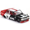 True Scale Miniatures Model Car Compatible with Nissan Datsun Street 510 Racing V1 Limited Edition 1/64 Diecast Model Car Kaido House KHMG102