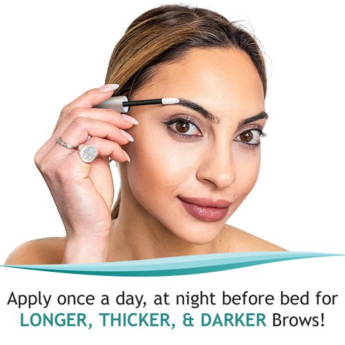 FEG Max Eyebrow Enhancer Growth Treatment Serum | Eyebrow Enhancing Serum to Help Lengthen and Thicken Eyebrows | Non-irritating Brow Serum | 6ml