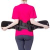 King of Kings Lower Back Brace Pain Relief with Pulley System - Lumbar Support Belt for Women and Men - Adjustable Waist Straps for Sciatica, Spinal Stenosis, Scoliosis or Herniated Disc - Small