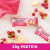 Quest Nutrition Protein Bar, White Chocolate Raspberry, 2.12 Ounce, 12 Count
