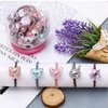 20 Pcs Children Elastic Hair Ties Blingbling Cute Candy Color Hair Bands Girls Hair Ring Soft Ponytail Holder Hair Accessories for Infants Toddlers Kids Teens