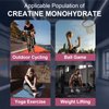 Zetelixia 2 Pack Creatine Monohydrate Gummies 5g for Men & Women, Chewables Creatine Monohydrate for Muscle Strength & Muscle Builder, Vitamin B12 for Energy Support, Blueberry Flavor, 120 Count
