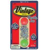JA-RU Vintage Metal Jacks Game Set/Two Bouncy Balls.(1 Pack) Mini Jax Toy. Classic Family Retro Classics. Bulk Party Favors, Stocking Stuffers. 950-1B