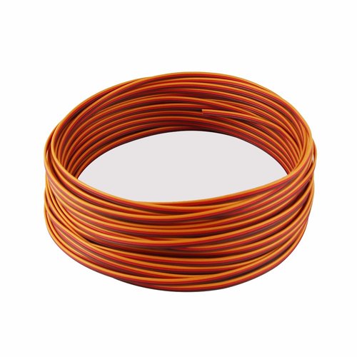 OliYin 50 feet Servo JR Color Extension Cable 3p Line Futaba JR Aircraft Model Wire 30 cores 0.08mm 1.2mm