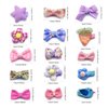 Hair Clips for Girls,15 Pcs Cute Bows Fabric Handmade Barrettes Hair Accessories for Women Baby Girl Toddler,Multicolor