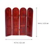 EXCEART 1: 12 Dollhouse Furniture Miniature Wooden Screen Mini Room Divider Panel Door Model Desktop Ornament for Home Furniture Decor