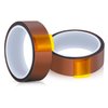 Outus 2 Rolls Heat Tapes High Temperature Tape Sublimation Tape Heat Transfer Tape Heat Resistant Tape Polyimide Tape for Electronics 3D Printers DIY Crafts (Dark Brown,30 mm Wide)