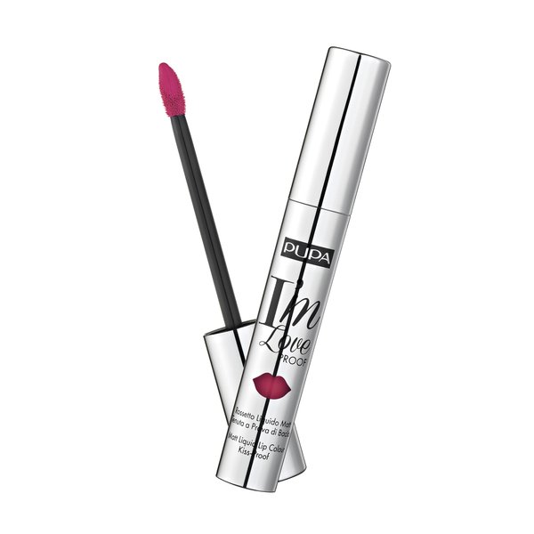 Pupa I Am Love Proof Matt Liquid Lip Color - 008 Flamingo Fuchsia Milano for Women - 0.09 oz Lipstick