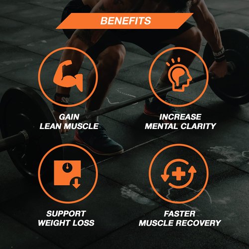 BELDT Labs REBAAR BCAA Capsules Keto Friendly Branched Chain Essential Amino Acids - Perfect for Amino Energy, Post Workout and Muscle Recovery - 90 Tablets