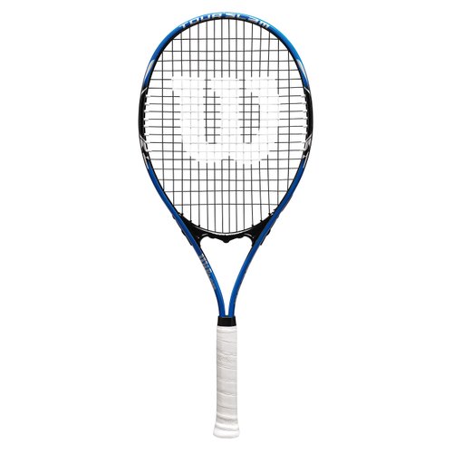 Wilson Tour Slam Lite Adult Recreational Tennis Racket - Grip Size 3 - 4 3/8", Blue/Black