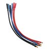 Share Goo 6Pack 7.87" 14AWG 3.5mm Gold Bullet Connector 3.5 Banana Plug Extension Cable Male Female Wire for RC Car Boat Brushless Motor ESC