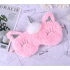 4 Pack Cute Animal Unicorn Sleep Mask for Girls Cute Unicorn Horn Soft Plush Blindfold Sleep Masks Eye Cover Eyeshade for Kids Girls Teens Women Plane Travel Nap Night Sleeping
