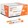 BH Supplies Insulin Syringes U-100 30G 1ml/cc 5/16" (8mm) Pack of 100 Pcs