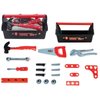 Misco Toys Construction 20 Piece Toy Tool Box Sets for Kids, Toddler Tool Box, Toy Hammer, Driver, and Wrench - Pretend Play Toy Tool kit for Kids Ages 3 4 5 6 7, Includes All 20 Pcs!