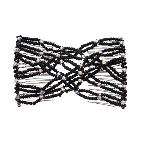 Ruihfas Bling Crystal Rhinestone Hair Clip Comb for Thin, Sleek, Straight Hair - Put Your Hair Up...