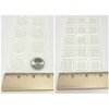 1 Inch Clear Adhesive Bumpers Combo Pack (Square, Circle) - Made in USA - Set of 23 Transparent Glass Protective Pads, Self Stick Rubber Pads for Glass Table Top, Furniture Feet, Picture Frames