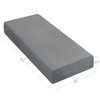 Cot Sheets 31" x 75"(Sheet Only), Cot Fitted Sheet Ultra Soft and Breathable Snug Fit for Narrow Twin Mattress/RVs Bunk/Guest Beds/Army Cots/Trifold Mattress/Travel Size Mattress Grey