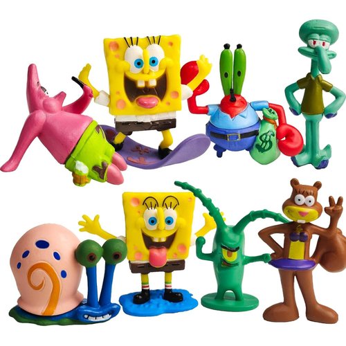 8 Pieces Doll SetCartoon Mini Toys as Collectible Decorations Toy,Great Birthday Gifts for Kids, Boys, and Girls