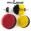Drillbrush Drill Brush Scrub Brush Drill Attachment Kit - Drill Powered Cleaning Brush Attachments - Time Saving Cleaning Kit – Our Drill Brush Attachment kit is Great for Cleaning Tile and Grout