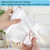 1.2 Gallon Small Trash Bags, 4.5 Liter Trash Can Liners Garbage Bags Wastebaskets Liners for Bathroom, 150 Counts Clear Bags