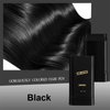 2-in-1 Grey Hair Dye Color Stick & Comb, Sweatproof & Waterproof, Quick Coverage Touch Up, Portable & Safe & Gentle, Non-Sticky, Easy to Use (Black)