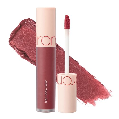 rom&nd] Zero Velvet Tint 16 BURNY NUDE Velvet matte, Long-lasting, Smudge-resistant, super stay matte ink, Silk Finish, Natural-beauty | Lip Tint for Daily Use, K-beauty | 5.5g/0.2oz