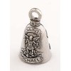 Guardian Bell Saint Michael with Custom Gift Box Harley Biker Bell Ride to Live