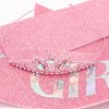 COCIDE "BIRTHDAY GIRL" Sashes and Tiaras for Girls Pink Birthday Crowns and Tiaras for Women Party Accessories Kit Happy Birthday Tiara Birthday Sash Decorations Set Glitter Crystal Rhinestone
