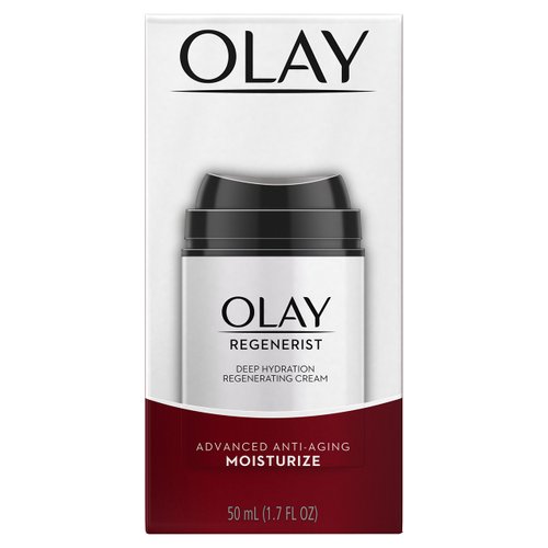 Face Moisturizer by Olay Regenerist Advanced Anti-Aging Deep Hydration Regenerating Cream Moisturizer, 1.7 Fluid Ounce Packaging may Vary