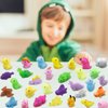 Aviski 30PCS Mochi Squishy Toys, Mini Kawaii Dinosaur Squishies Soft Fidget Toys Stress Squeeze Toys Party Bags Filler for Boys Girls Birthday Gifts