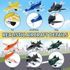 16 Pcs Airplane Toy for Kids,Die Cast Airplanes Toys for Kids Aages 4-8,Mini Planes Model/Glider Planes/Airlines Plane Toys for Kids Birthday Gift Cake Toppers Party Favors Stocking Stuffers
