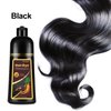 Hair Color Shampoo for Men and Women, 3 in 1 Black Hair Dye, 16.9 Floz, Safe and Natural Para Canas