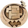 Difficult Puzzle for Adults - The Cracked Egg - 7 Piece Wood Brain Teaser Made in The USA from Creative Crafthouse