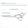 Hair Scissors Professional 5.5 Inch Hair Cutting Scissors Hair Shears Haircut Scissors Barber Shears 440c Barber Scissors Hairdresser Scissors KINSARO