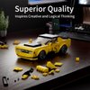 Mould King Speed Champions Race Car Building Toy for Boy Teen Racing Sports Collectable Model Car Construction Toy with Display Case Racing Car Building Kit for Adults Kids 8+, 27051