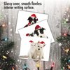 The Best Card Company - Variety Pack of 20 Blank Christmas Greeting Cards with Envelopes, Humor Holiday Assortment for Men and Women (10 Designs, 2 Each) - Christmas Copy Cats AM6596XSB-B2x10