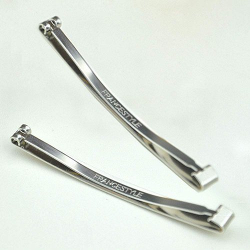 12 Pieces Metal Hair Clips 3.5" Slide Barrettes No Slip Hair Pins Hair Accessories for Women and Girls