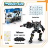HISTOYE 51-in-1 Robot Building Kit for Kids Stem Building Toys Erector Set for Boys 8-12 Engineering Stem Projects Construction Building Blocks Toys Gifts for Boys Kids Age 6 7 8 9 10 11 12 Year Old