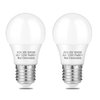 NETEHA 2 Pack A15 5W 120V E26 Base LED Refrigerator Light Bulb, Non-Dimmable 50W Equivalent 3000K Warm White LED Appliance Light Bulb for Ceiling Fan and Lighting Fixtures