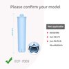 EcoAqua Replacement Filter, Replacement for Jura® Clearyl/Claris Blue Capresso® Clearyl Coffee Machine Water Filter, Pack of 6